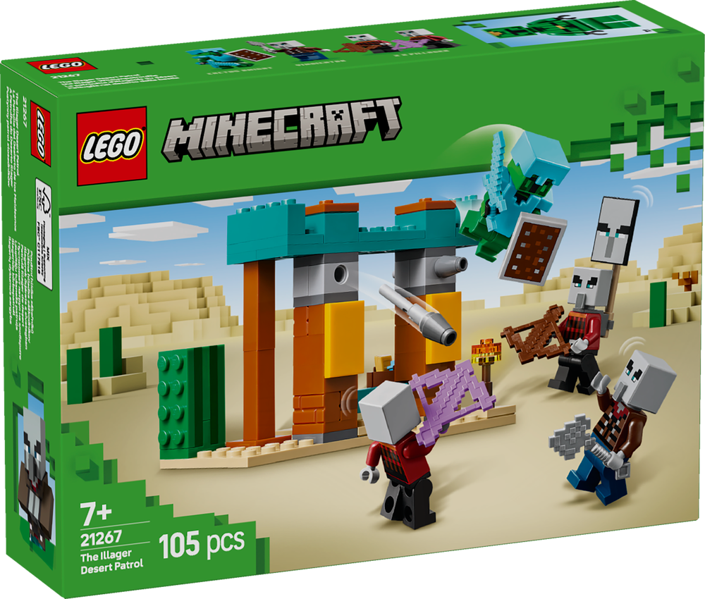 LEGO Minecraft The Illager Desert Patrol 21267 (8776119877858)