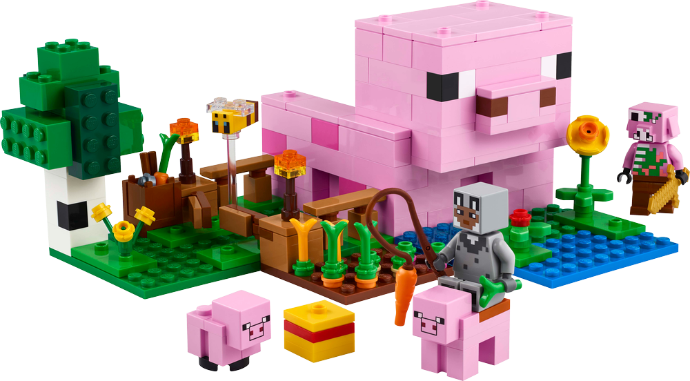 LEGO Minecraft The Baby Pig House 21268 (8776119910626)