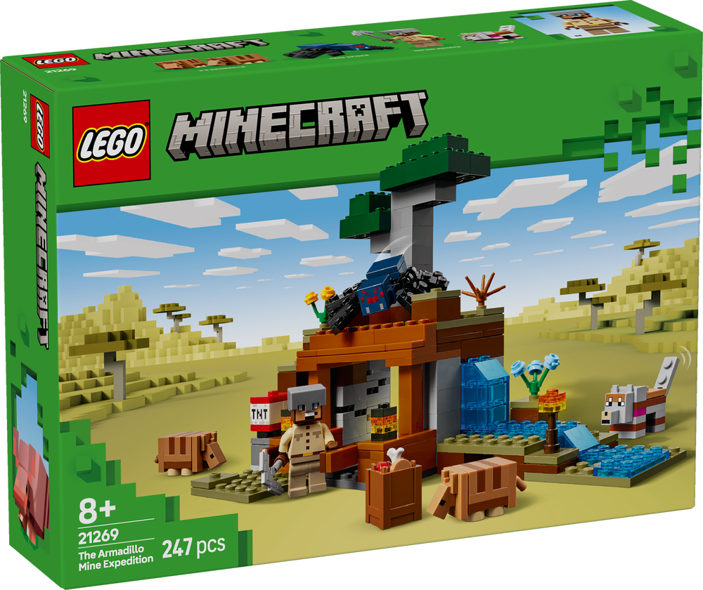 LEGO Minecraft The Armadillo Mine Expedition 21269 (8776119976162)