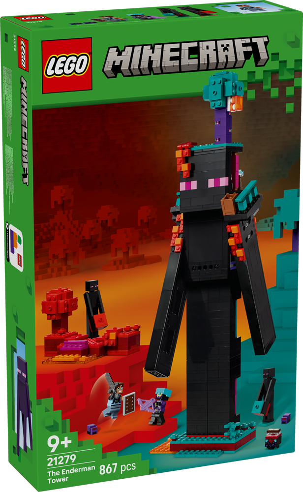 LEGO Minecraft The Enderman Tower 21279 (8899039953122)