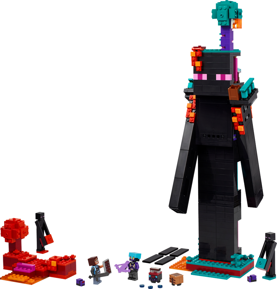 LEGO Minecraft The Enderman Tower 21279 (8899039953122)