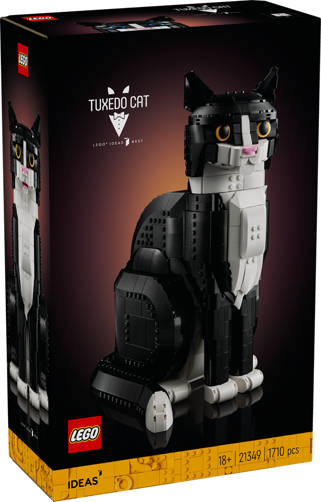 LEGO Ideas Tuxedo Cat 21349 (8537451593954)