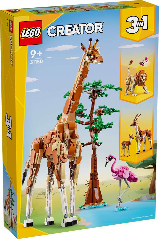 LEGO LEGO Creator Wild Safari Animals 31150 (8312982044898)