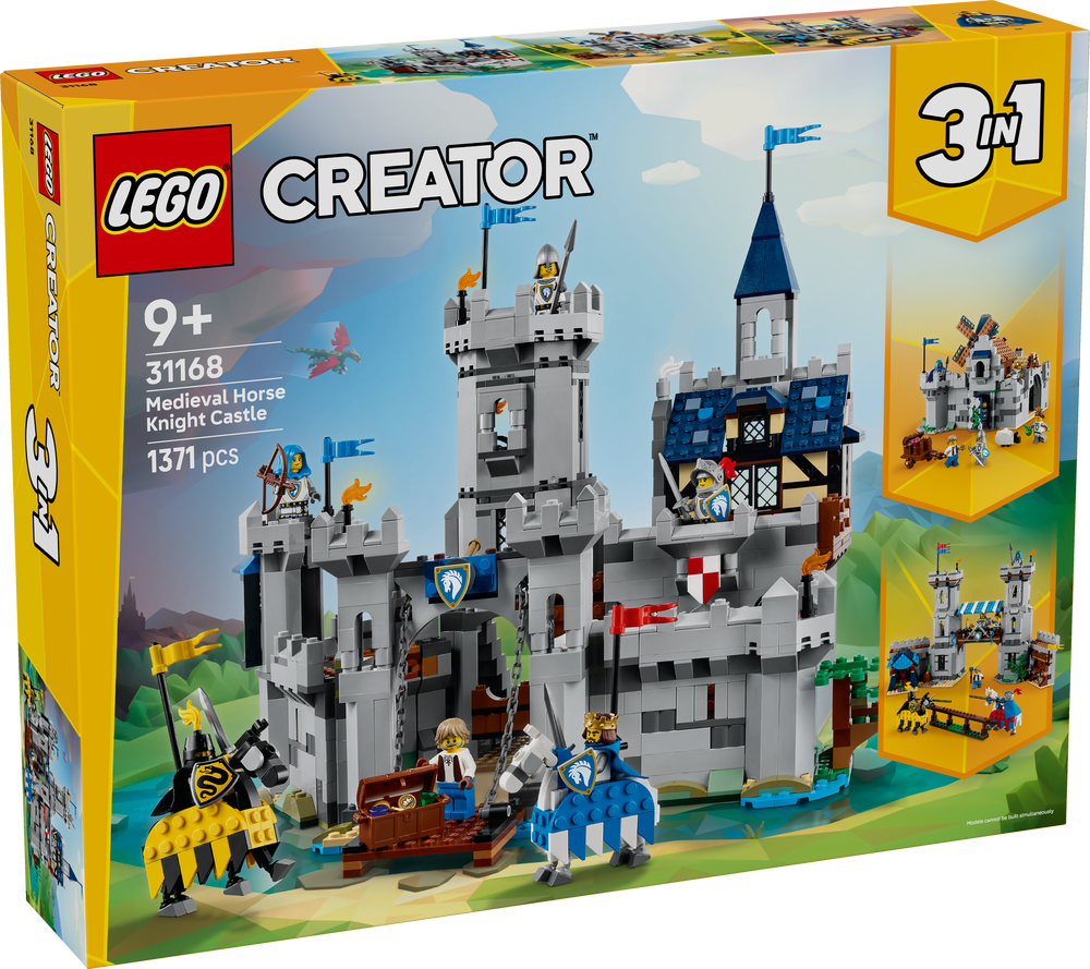 LEGO Creator Medieval Horse Knight Castle 31168 (8899040182498)