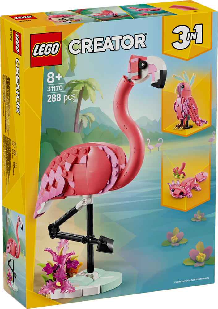 LEGO Creator Wild Animal: Pink Flamingo 31170 (8776121483490)