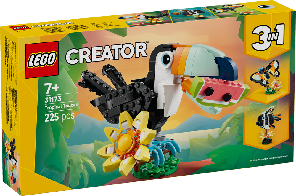 LEGO Creator Wild Animals: Tropical Toucan 31173 (8899040248034)