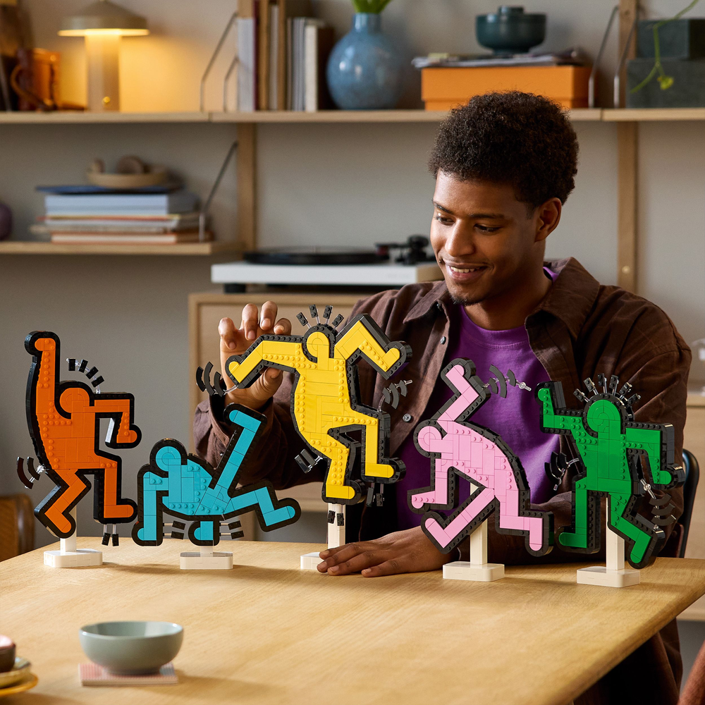 LEGO ART Keith Haring - Dancing Figures 31216 (8899040411874)