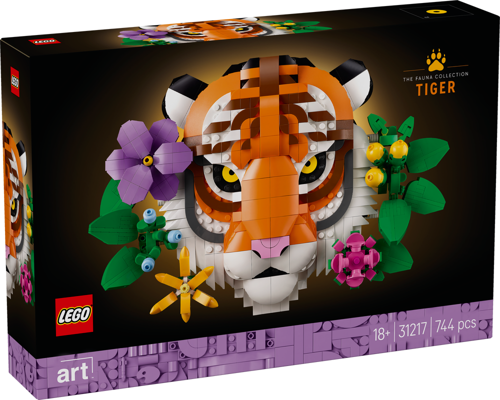 LEGO ART The Fauna Collection Tiger 31217 (8899040444642)