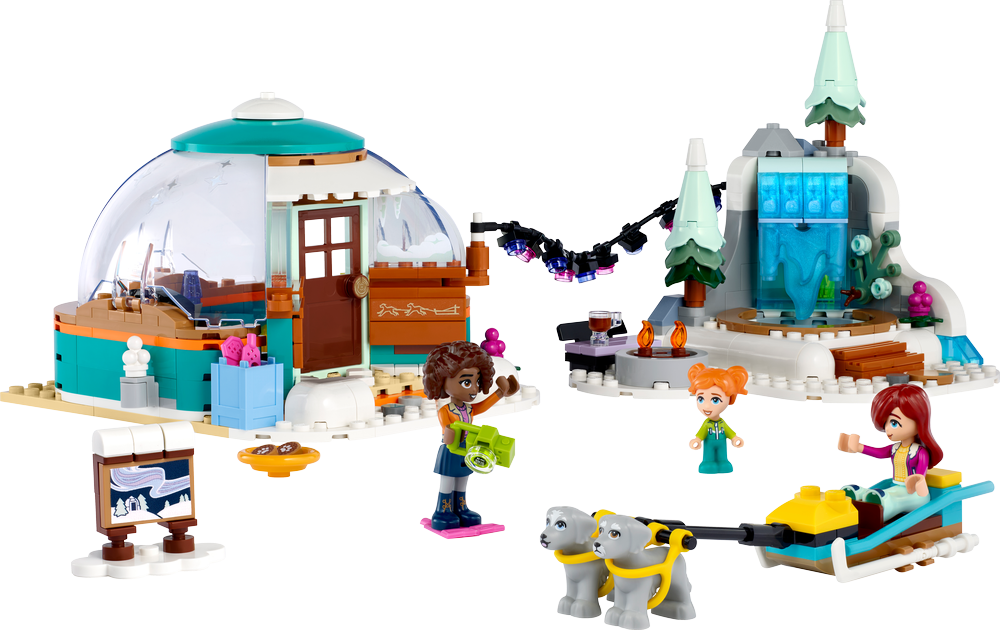 LEGO Friends Igloo Holiday Adventure 41760 (8147615383778)