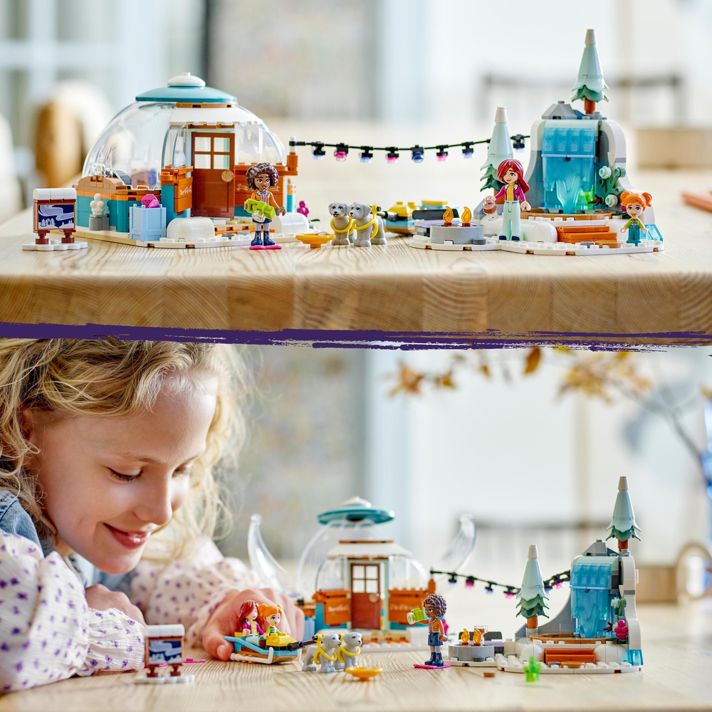 LEGO Friends Igloo Holiday Adventure 41760 (8147615383778)