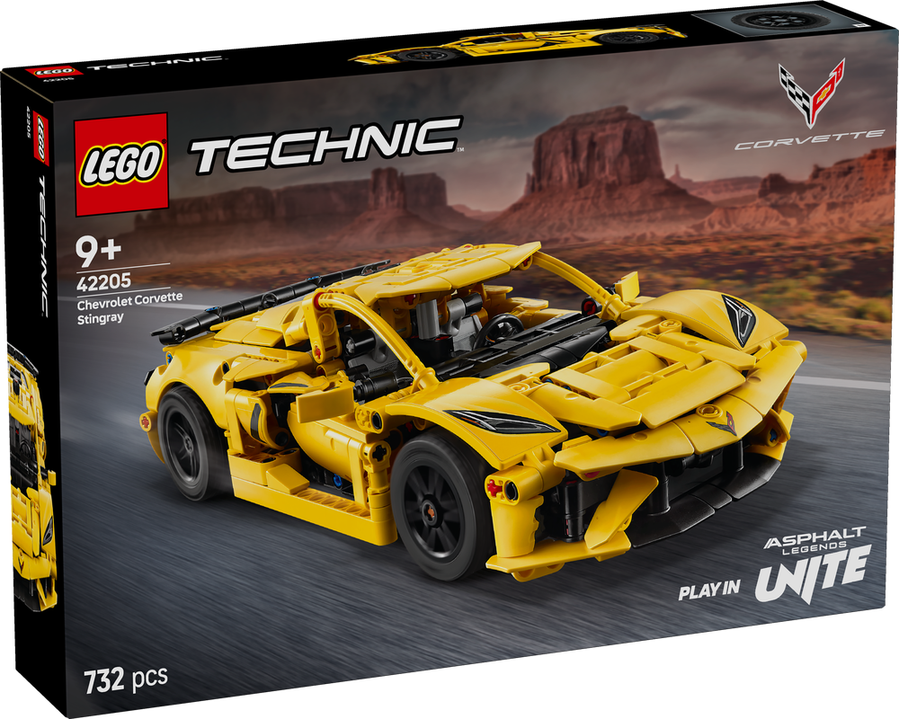LEGO Technic Chevrolet Corvette Stingray 42205 (8776122237154)