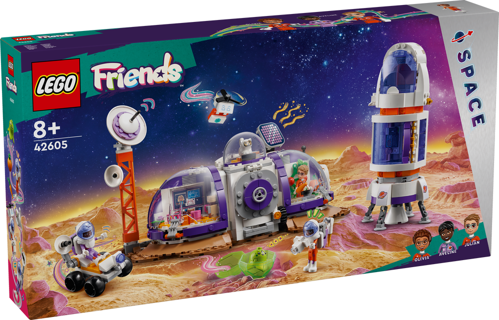 LEGO LEGO Friends MarsÃƒÆ’Ã¢â‚¬Å¡Ãƒâ€šÃ‚Â SpaceÃƒÆ’Ã¢â‚¬Å¡Ãƒâ€šÃ‚Â Base and Rocket 42605 (8312982569186)