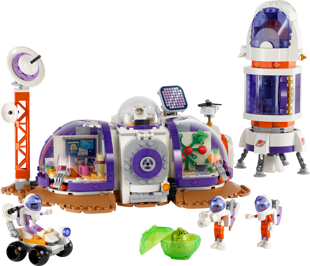 LEGO LEGO Friends MarsÃƒÆ’Ã¢â‚¬Å¡Ãƒâ€šÃ‚Â SpaceÃƒÆ’Ã¢â‚¬Å¡Ãƒâ€šÃ‚Â Base and Rocket 42605 (8312982569186)