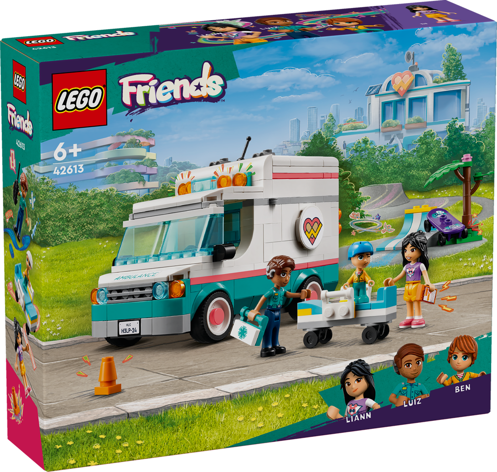 LEGO LEGO Friends Heartlake City Hospital Ambulance 42613 (8312982765794)