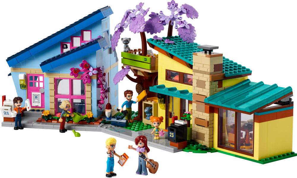 LEGO Friends Olly and Paisley's Family Houses 42620 (8266676994274)