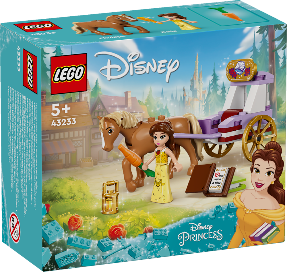 LEGO Disney Princess Belle's Storytime Horse Carriage 43233 (8266786341090)