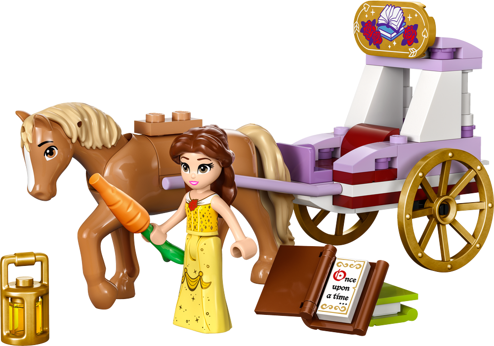 LEGO Disney Princess Belle's Storytime Horse Carriage 43233 (8266786341090)