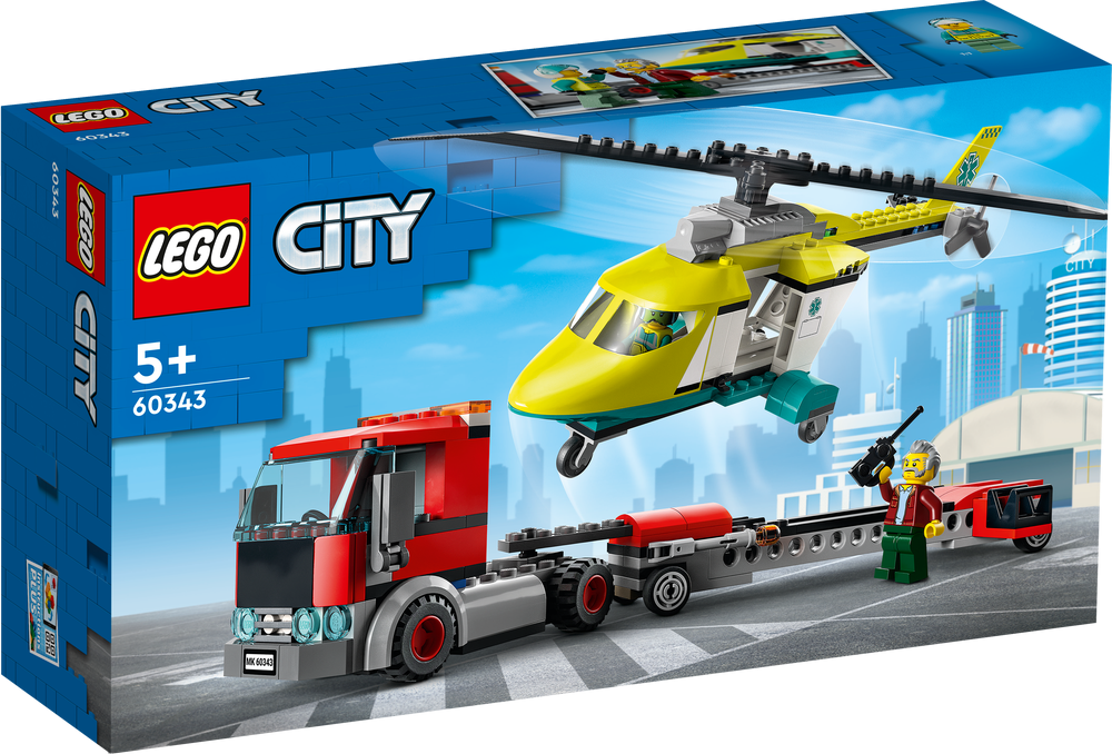 LEGO City Others Rescue Helicopter Transport 60343 (8062312612066)