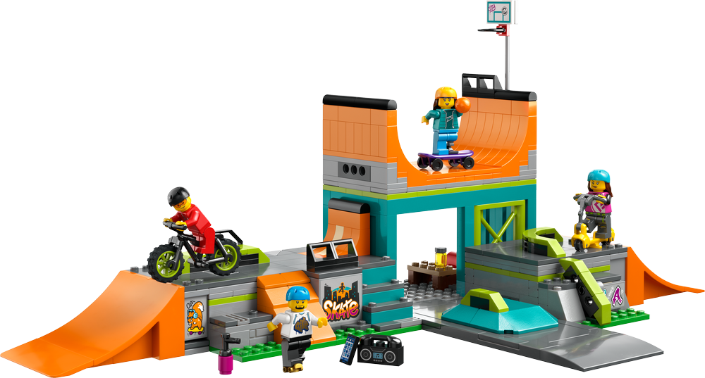 LEGO CITY Street Skate Park 60364 (8099088072930)
