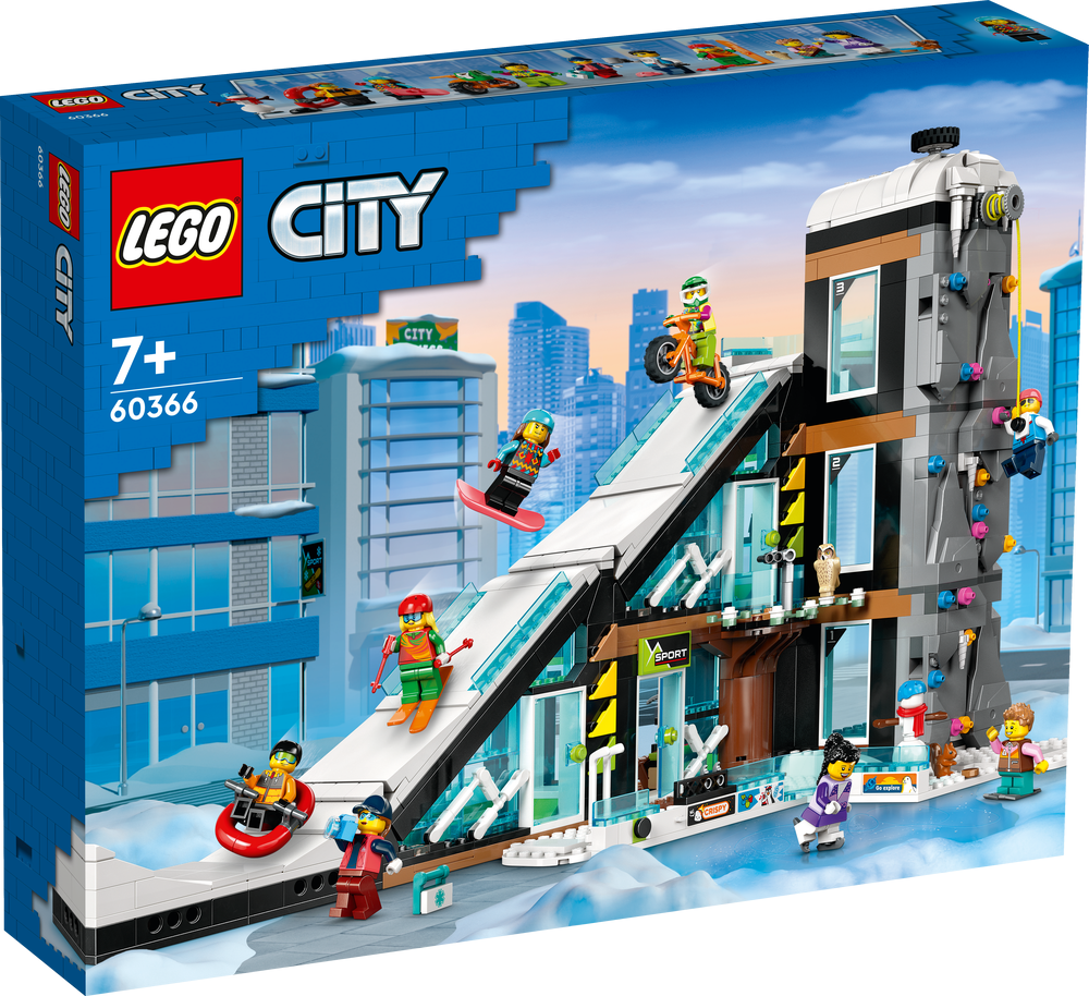 LEGO CITY Ski and Climbing Center 60366 (8099088171234)