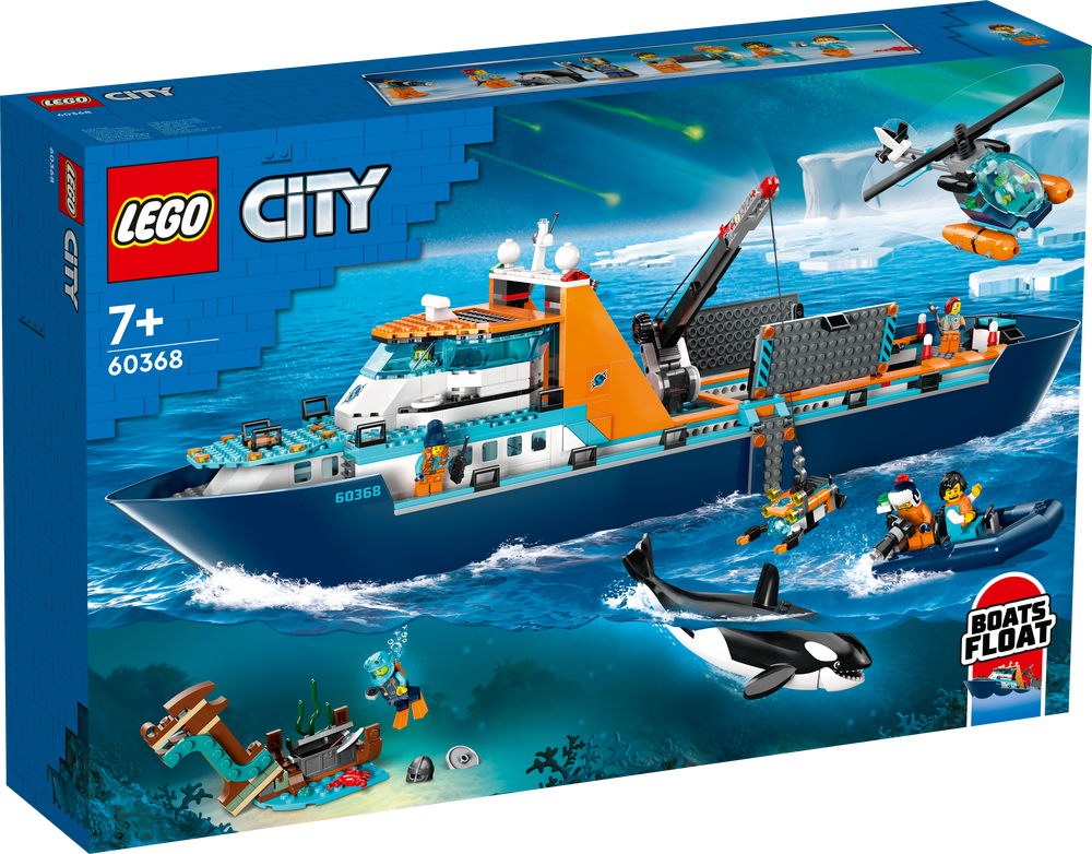 LEGO CITY Arctic Explorer Ship 60368 (8099088269538)