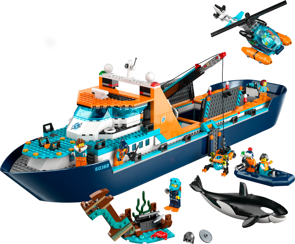 LEGO CITY Arctic Explorer Ship 60368 (8099088269538)