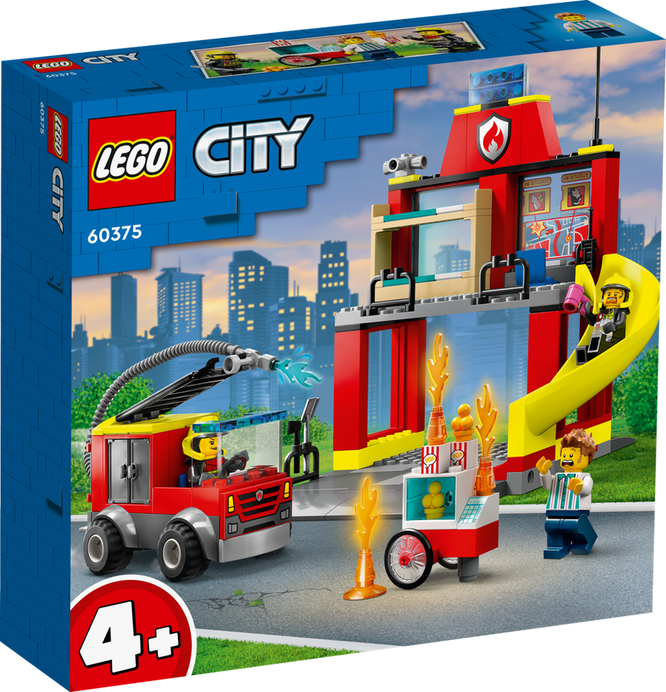 LEGO City Fire Station and Fire Truck 60375 (7986102272226)