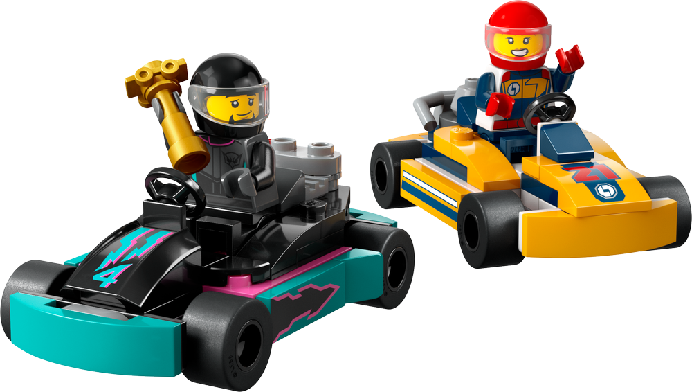 LEGO CITY Go-Karts and Race Drivers 60400 (8266673815778)