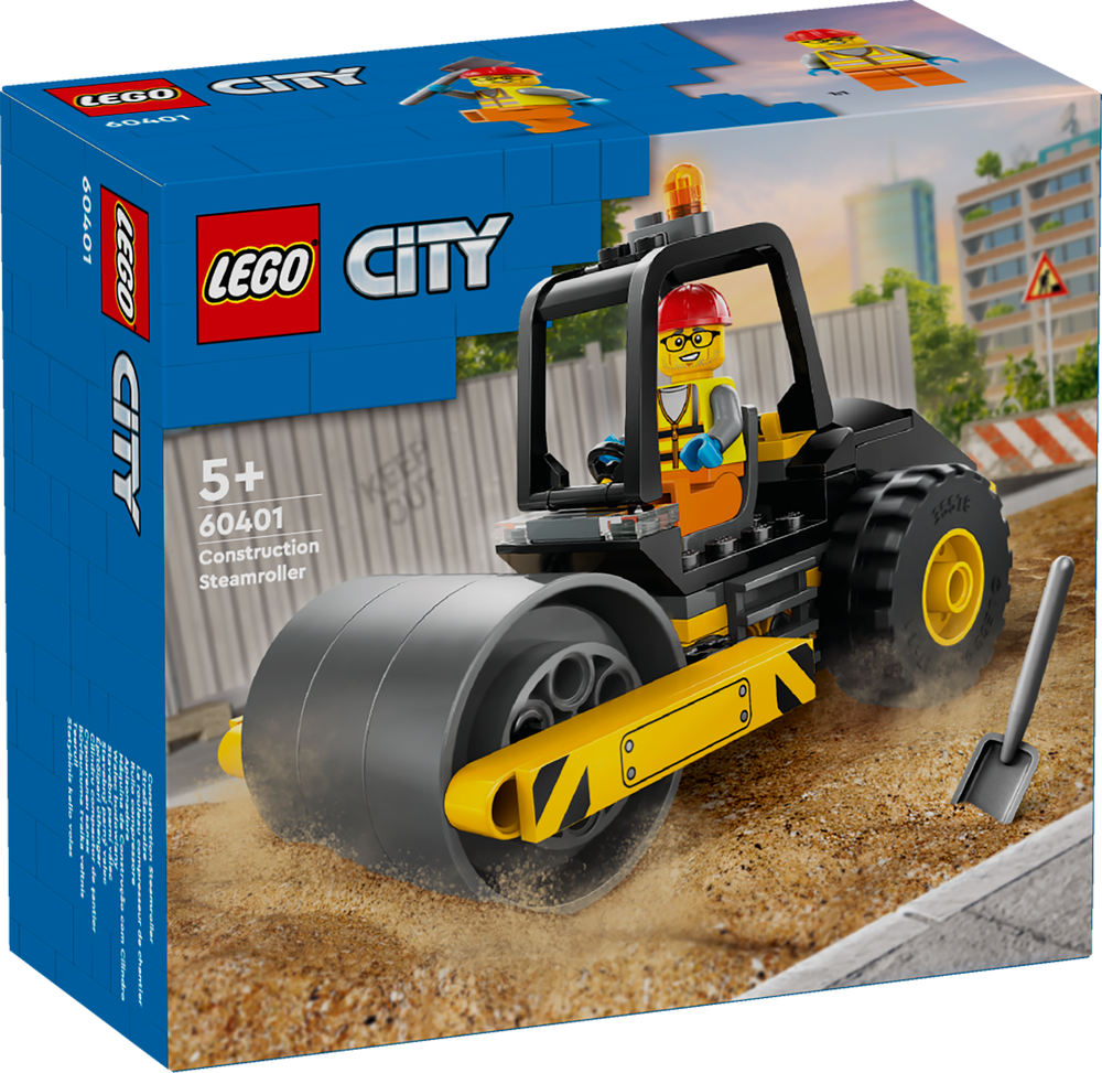 LEGO CITY Construction Steamroller 60401 (8266673848546)