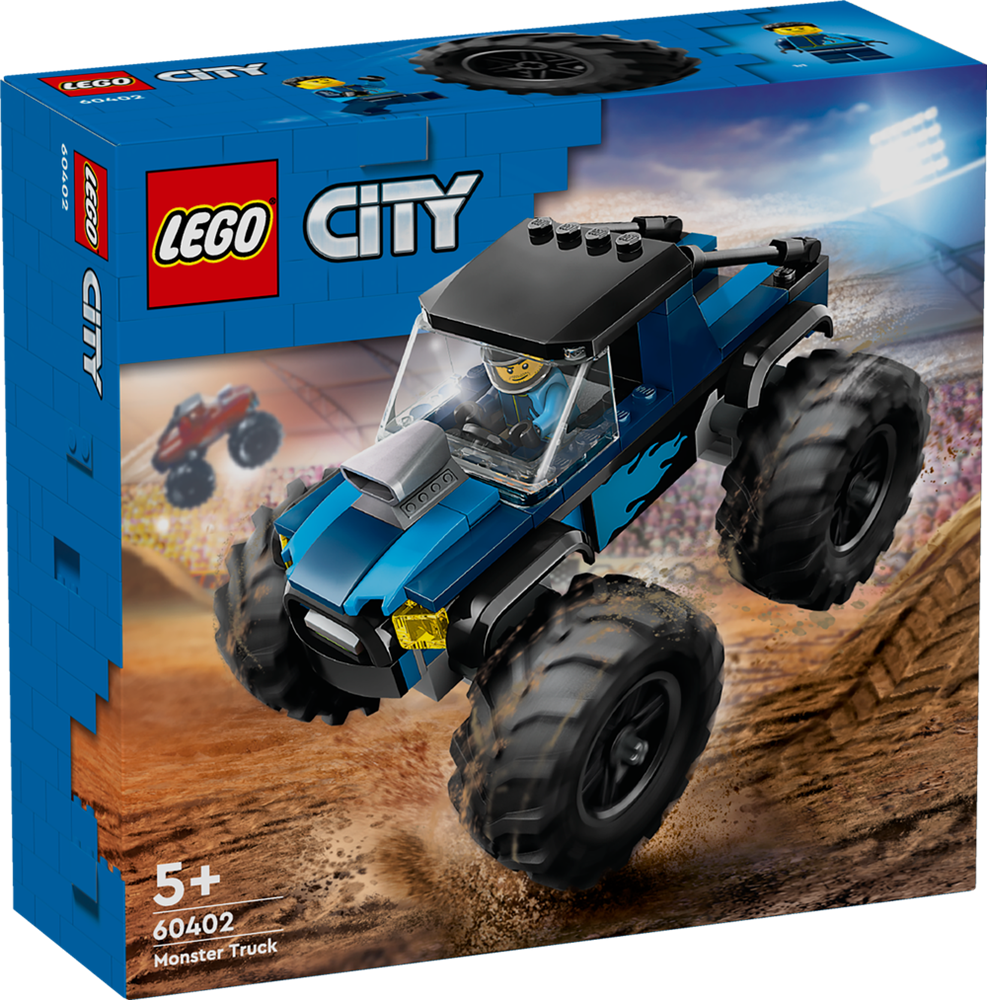 LEGO CITY Blue Monster Truck 60402 (8266673914082)
