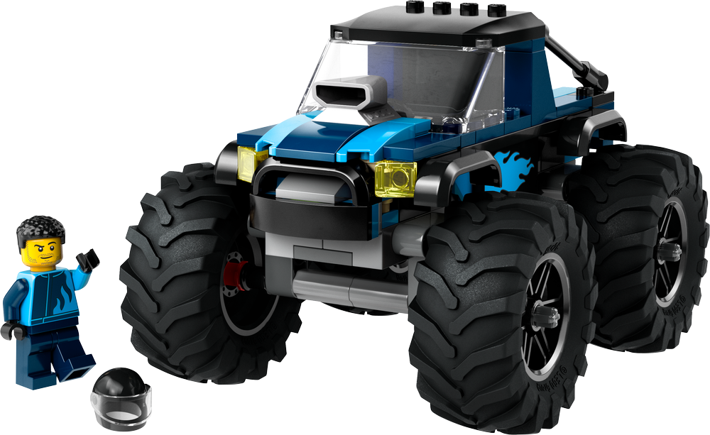 LEGO CITY Blue Monster Truck 60402 (8266673914082)