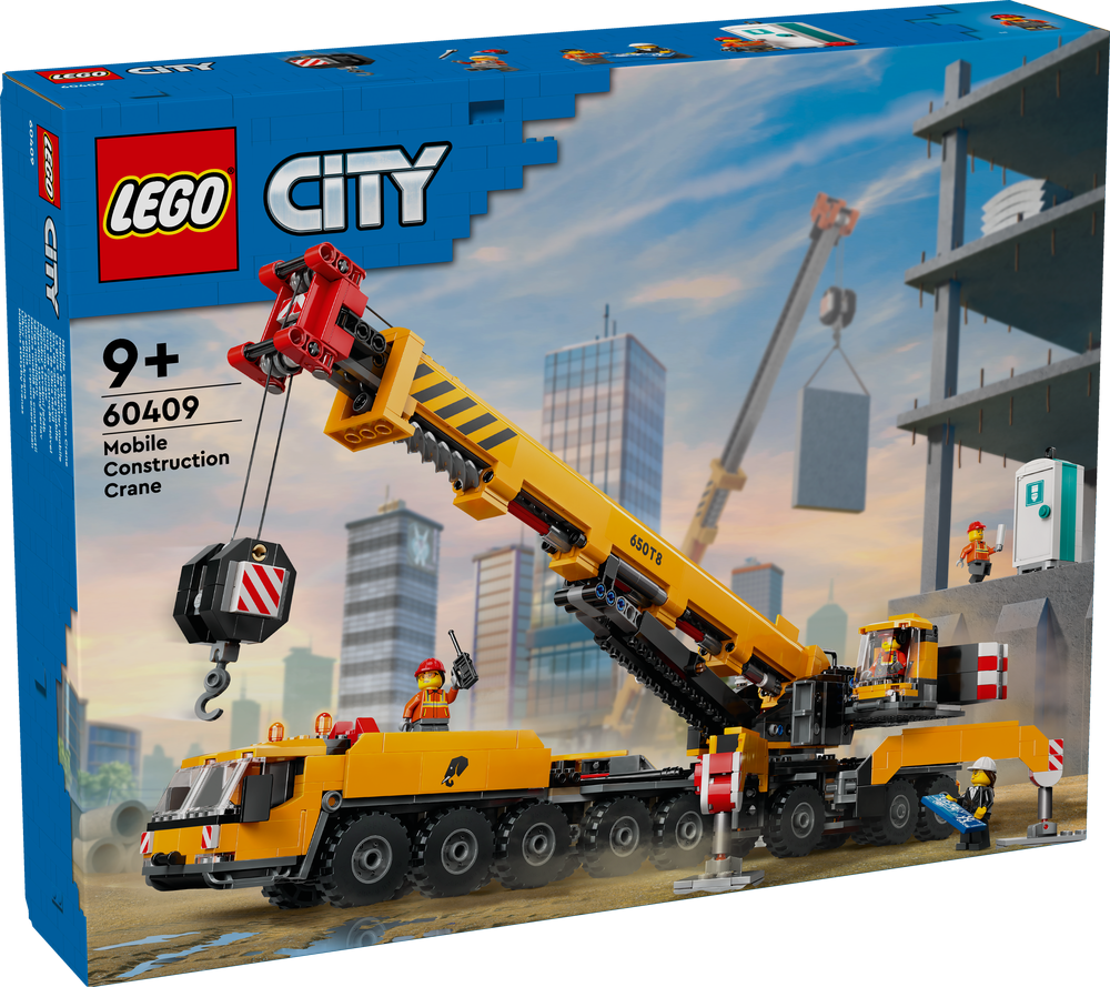 LEGO City Yellow Mobile Construction Crane 60409 (8537448775906)