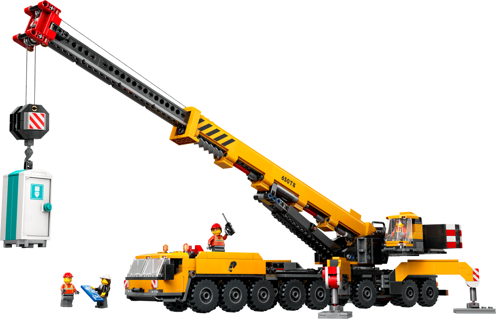 LEGO City Yellow Mobile Construction Crane 60409 (8537448775906)