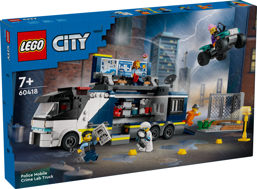 LEGO CITY Police Mobile Crime Lab Truck 60418 (8266675257570)