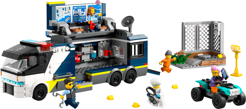 LEGO CITY Police Mobile Crime Lab Truck 60418 (8266675257570)