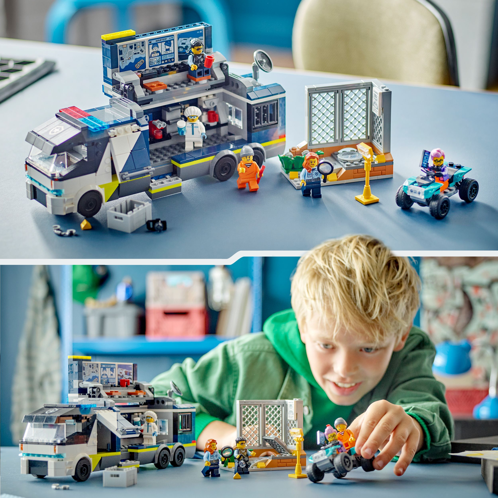 LEGO CITY Police Mobile Crime Lab Truck 60418 (8266675257570)