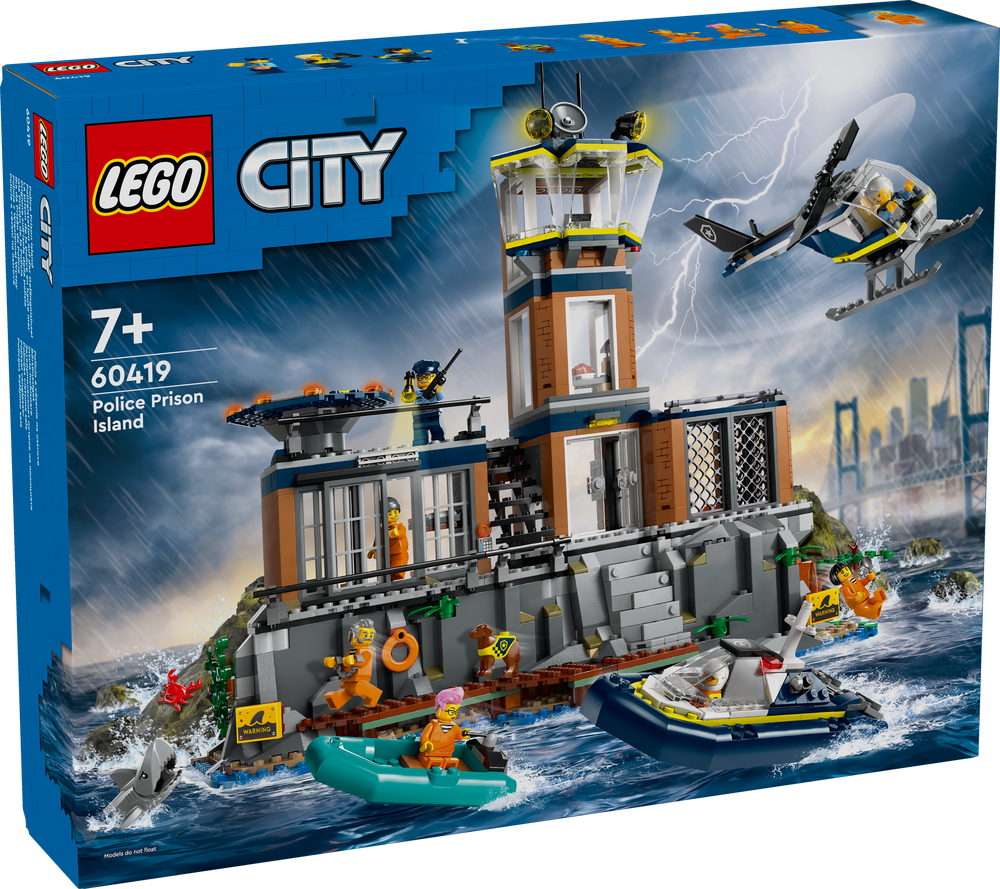 LEGO CITY Police Prison Island 60419 (8266675323106)