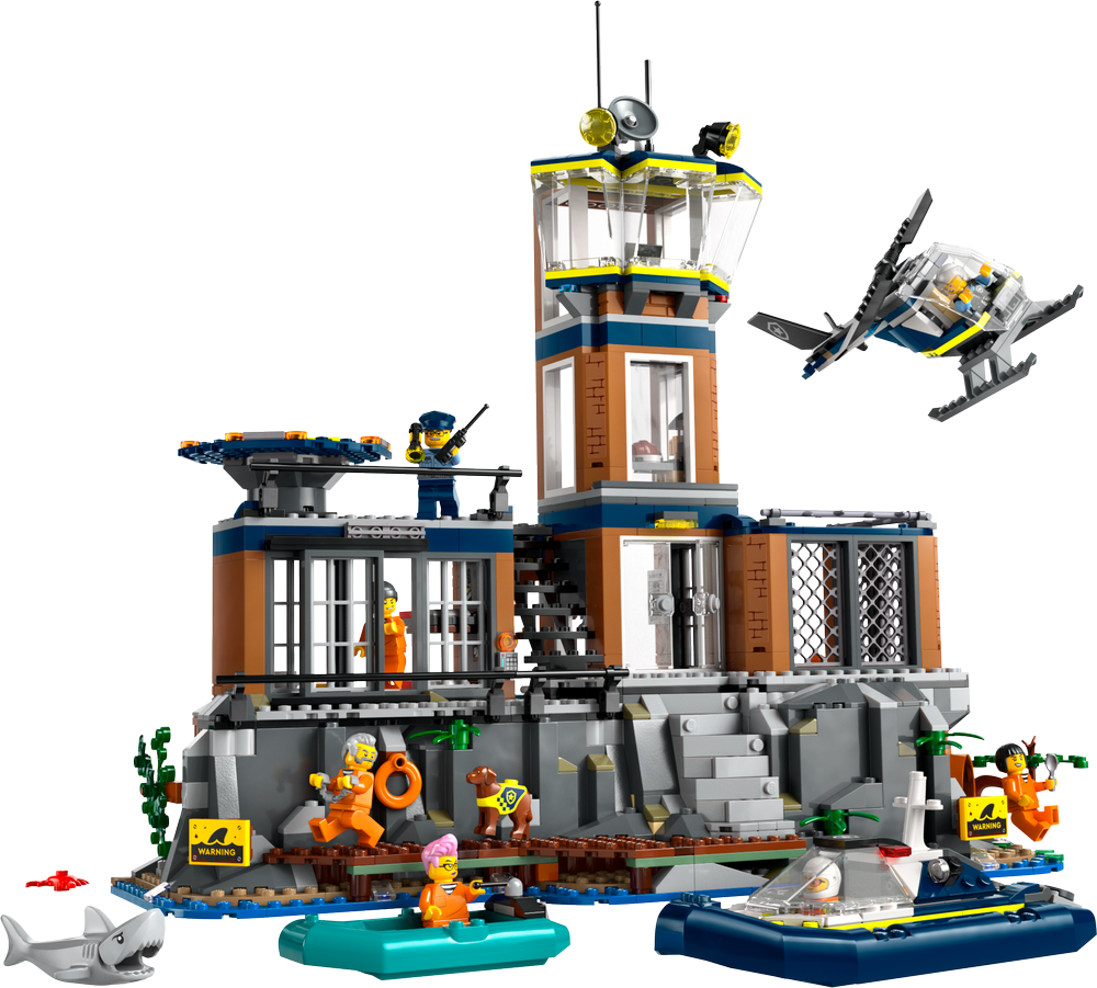 LEGO CITY Police Prison Island 60419 (8266675323106)