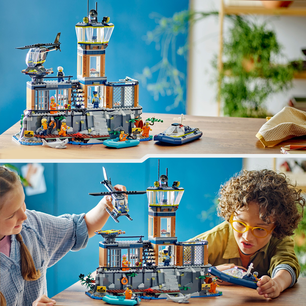LEGO CITY Police Prison Island 60419 (8266675323106)