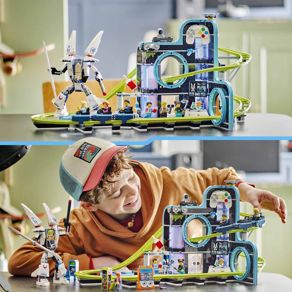 LEGO City Robot World Roller Coaster Park 60421 (8537448906978)