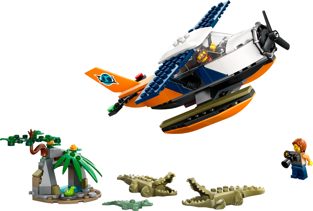 LEGO City Jungle Explorer Water Plane 60425 (8537447661794)