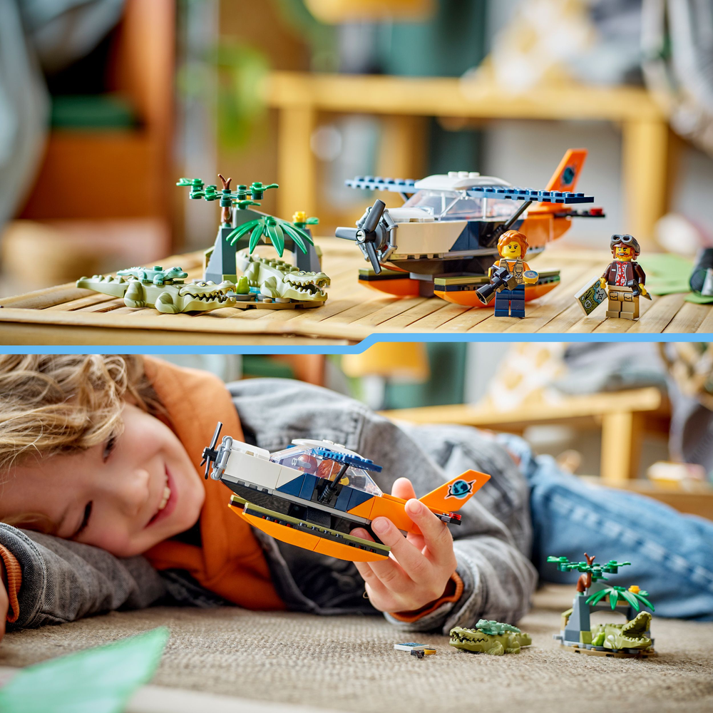 LEGO City Jungle Explorer Water Plane 60425 (8537447661794)