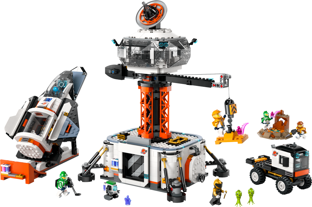 LEGO CITY Space Base and Rocket Launchpad 60434 (8312980406498)