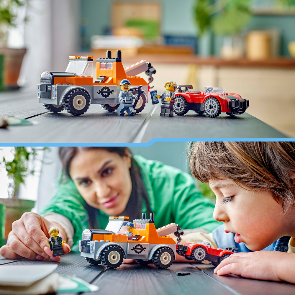 LEGO City Tow Truck and Sports Car Repair 60435 (8537447825634)