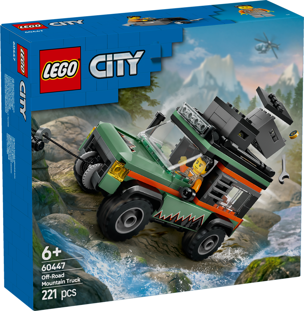 LEGO CITY Off-Road 4x4 Mountain Truck 60447 (8776116306146)