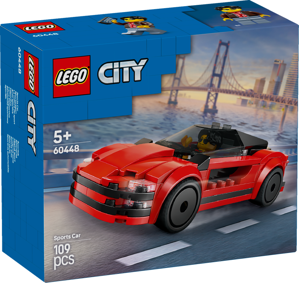 LEGO CITY Red Sports Car 60448 (8776116142306)