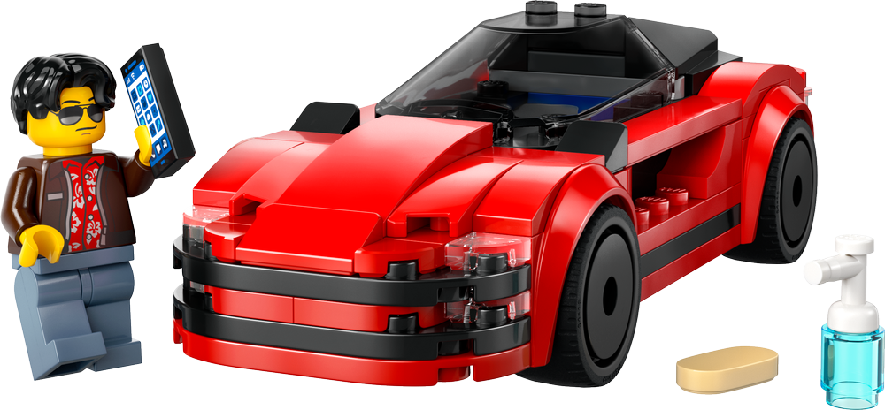 LEGO CITY Red Sports Car 60448 (8776116142306)