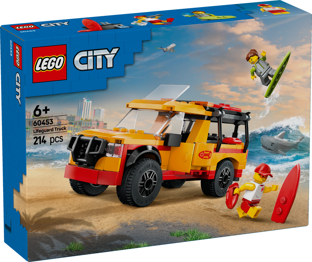 LEGO CITY Lifeguard Beach Rescue Truck 60453 (8776116535522)