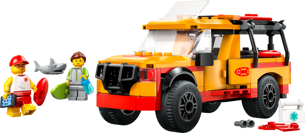 LEGO CITY Lifeguard Beach Rescue Truck 60453 (8776116535522)