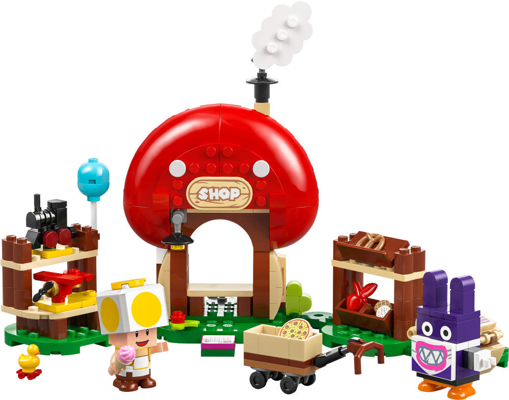 LEGO Super Mario Nabbit at Toad's Shop Expansion Set 71429 (8266787487970)